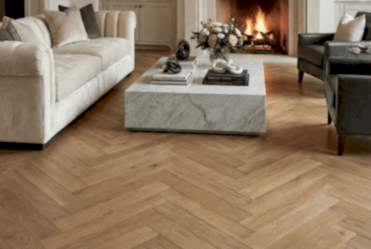 Retro (Balıksırtı) Herringbone Parke ile Zamansız Mekânlar