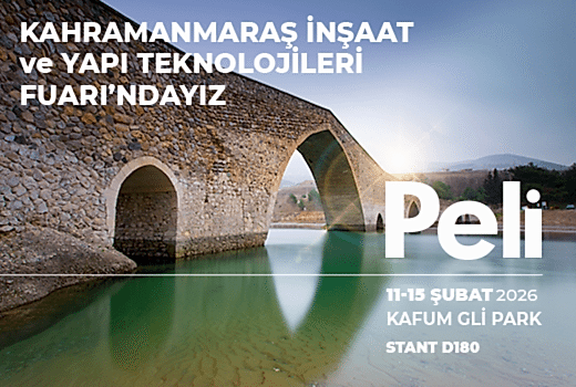 Kahramanmaraş İnşaat Fuarı 2026’dayız!